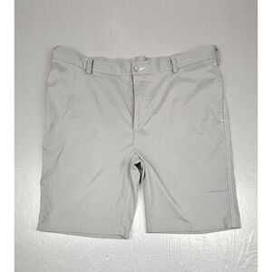 PING Golf Shorts Mens 40 Gray Sensor Cool Flat Front Performance Casual Athletic